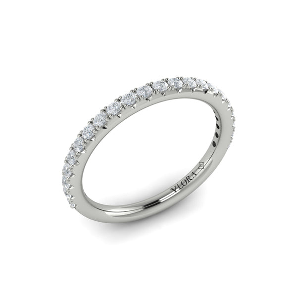 Matching Band for Trio Oval Bezel Engagement Ring