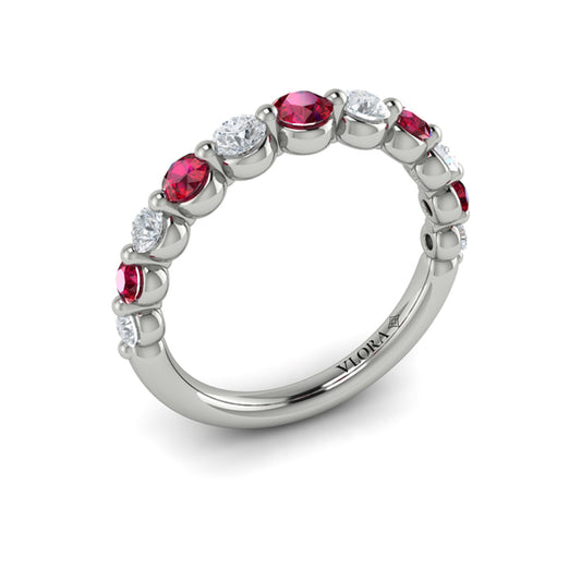 Diamond and Ruby Ring