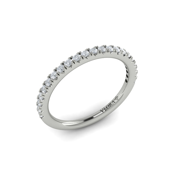 Matching Bands Wedding Band in Platinum by Vlora Bridal