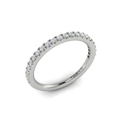 Matching Bands Wedding Band in Platinum by Vlora Bridal