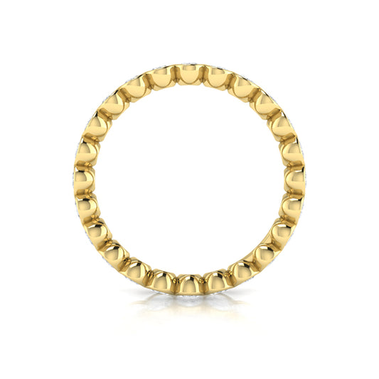 Endless Oval Eternity Ring