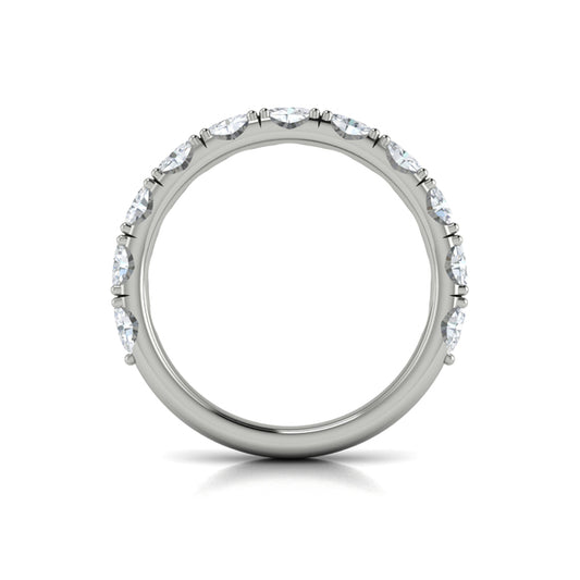Matching Band for Diamond Accented Oval Engagement Ring