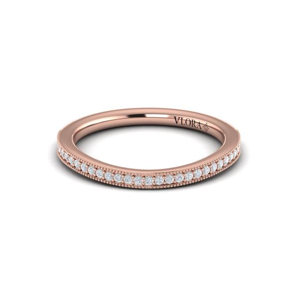 Matching Band for Vintage Splendor Oval Split Shank Engagement Ring