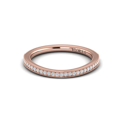 Matching Band for Vintage Splendor Oval Split Shank Engagement Ring