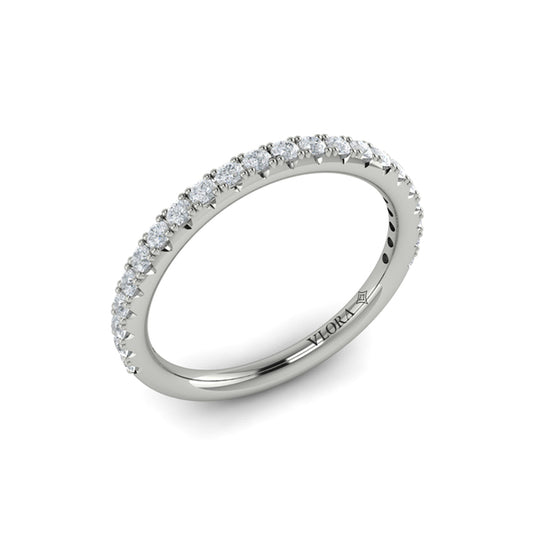 Matching Bands Wedding Band in Platinum by Vlora Bridal