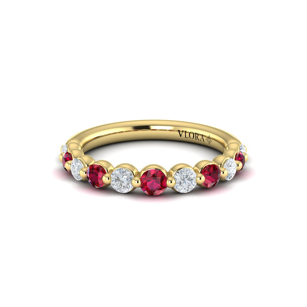 Diamond and Ruby Ring