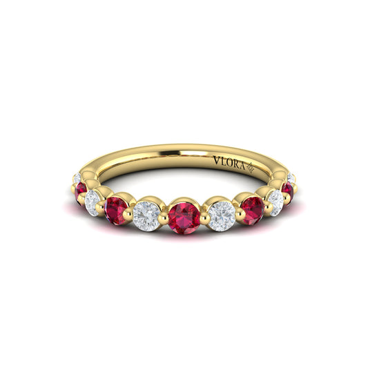 Diamond and Ruby Ring