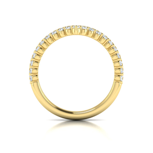 Double Chevron Contoured Band