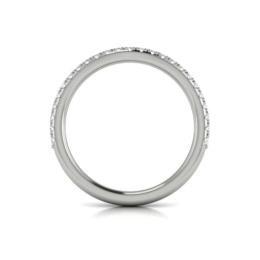 Matching Bands Wedding Band in Platinum by Vlora Bridal