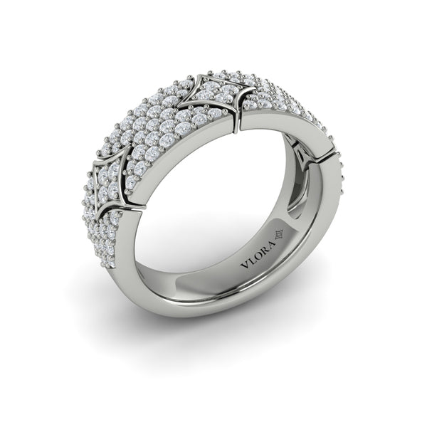 Diamond Vlora Star Ring