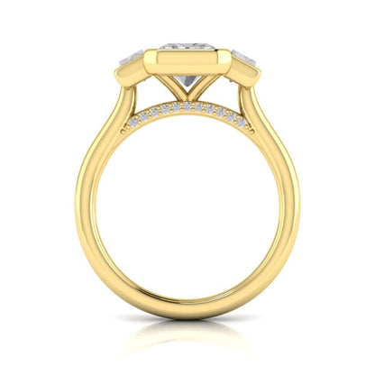 Architectural Elegance Engagement Ring