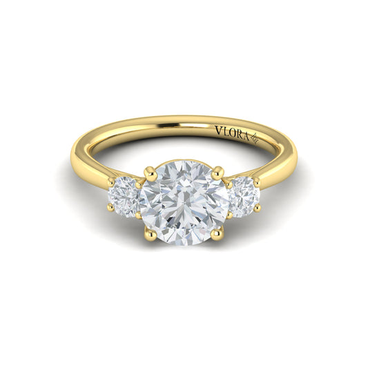Timeless Trio Three Stone Engagement Ring