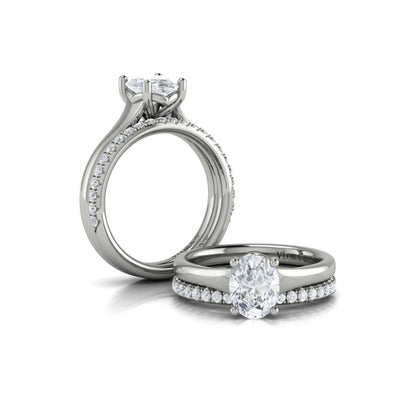 Graceful Solitaire Engagement Ring