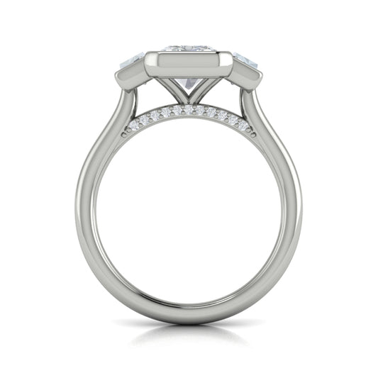 Architectural Elegance Engagement Ring