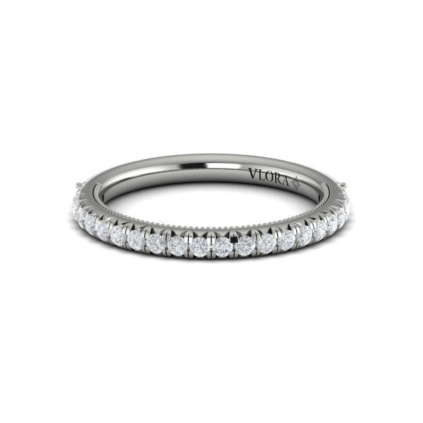 Matching Bands Wedding Band in Platinum by Vlora Bridal