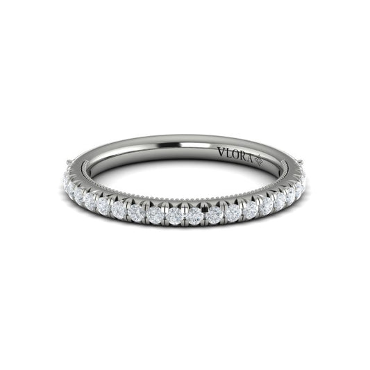 Matching Bands Wedding Band in Platinum by Vlora Bridal