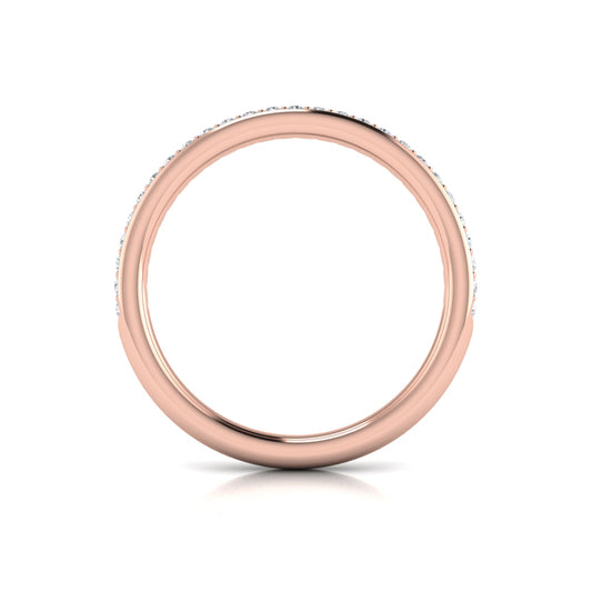 Channel Set Diamond Band