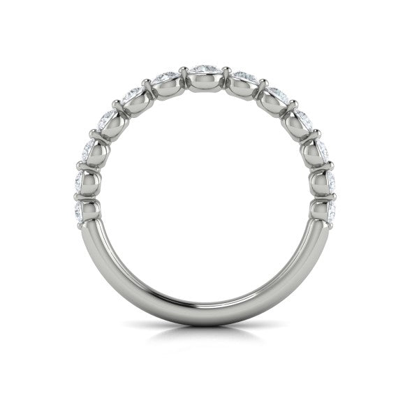 Stackable Bands Wedding Band in Platinum by Vlora Bridal