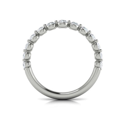 Stackable Bands Wedding Band in Platinum by Vlora Bridal