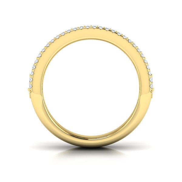 Multi Diamond and Emerald Statement Ring