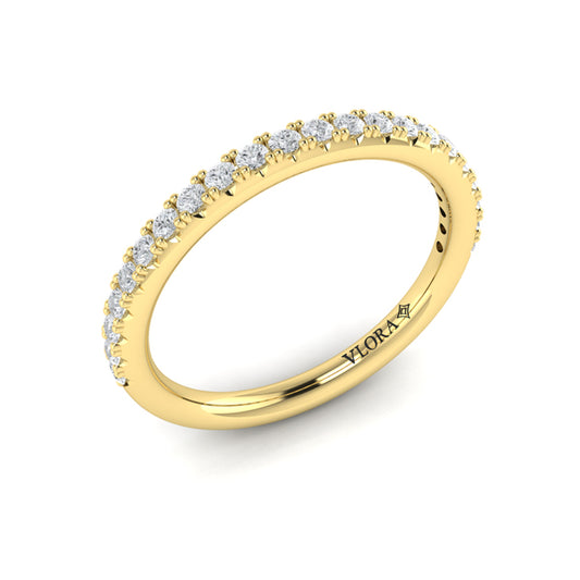 Matching Band for Timeless Oval Halo Engagement Ring
