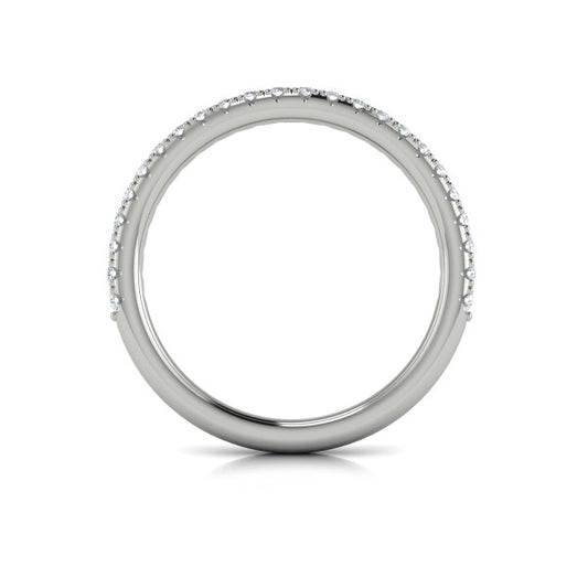 Matching Bands Wedding Band in Platinum by Vlora Bridal