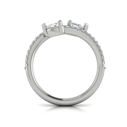 Diamond Ring from SOFIA Collection in Platinum