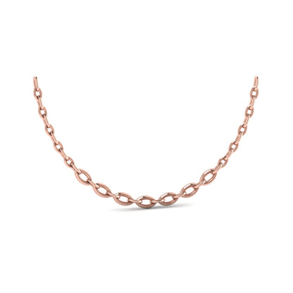 Open Navette Silhouette wtih Diamonds Necklace