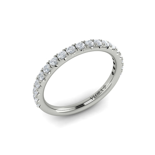 Matching Band for Graceful Trio Three Stone Engagement Ring