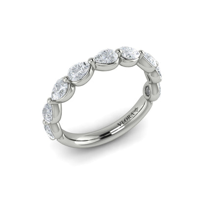 Matching Bands Wedding Band in Platinum by Vlora Bridal