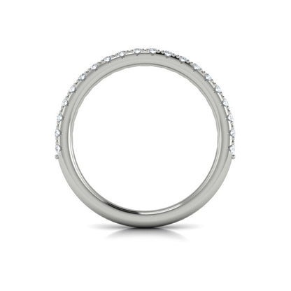 Matching Bands Wedding Band in Platinum by Vlora Bridal