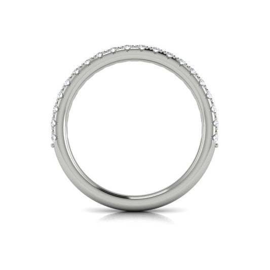 Matching Bands Wedding Band in Platinum by Vlora Bridal