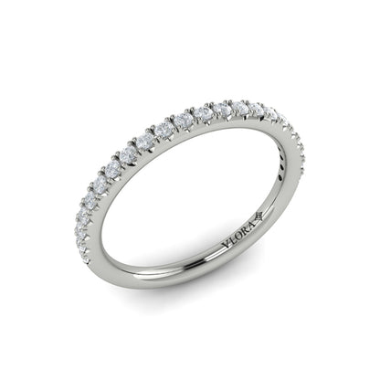 Matching Band for Singular Oval Bezel Engagement Ring