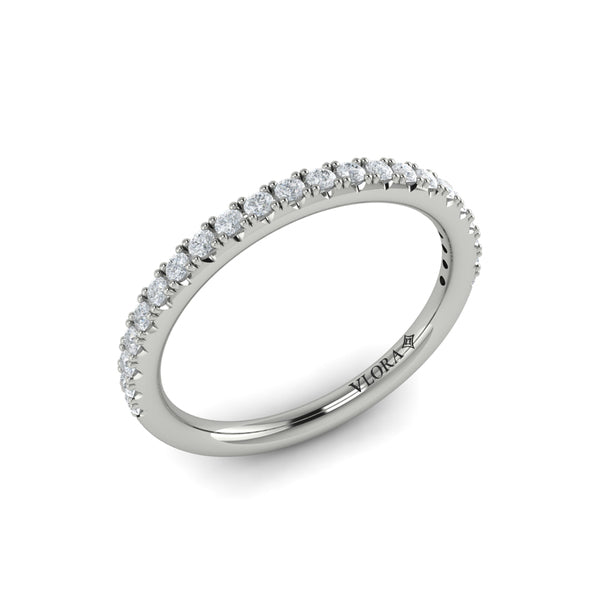 Matching Band for Singular Oval Bezel Engagement Ring