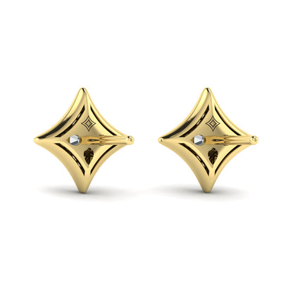 Diamond Vlora Star Stud Earrings