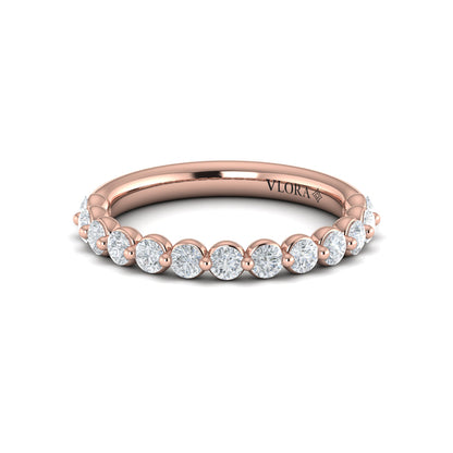 Refined Round Diamond Band