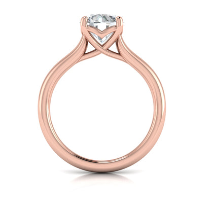 Classic Cathedral Solitaire Engagement Ring