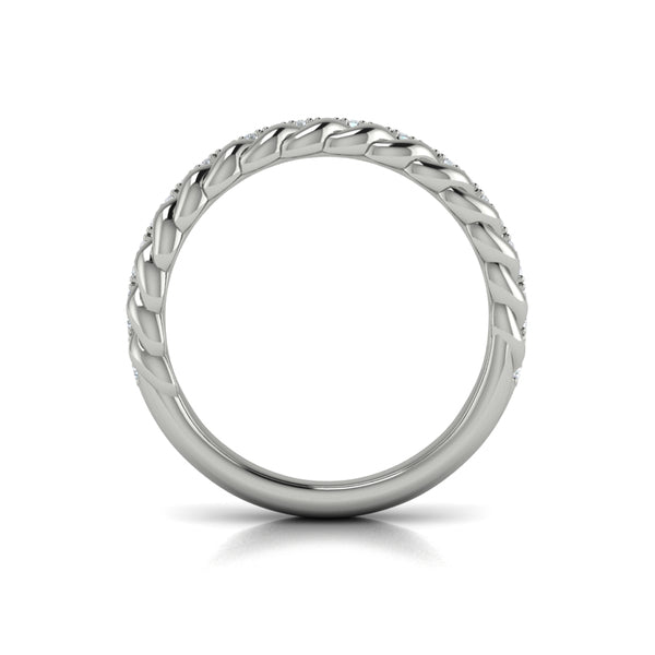 Twist Double Ring