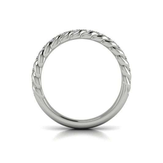 Twist Double Ring