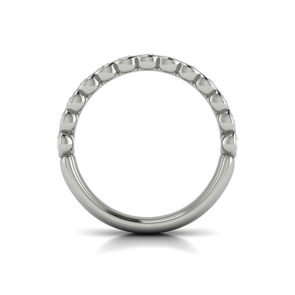 Matching Band to the Oval Accent Oval Diamond Engagement Ring