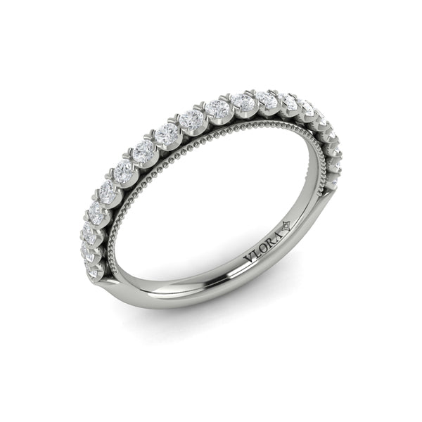 Matching Band for Timeless Pear Halo Engagement Ring