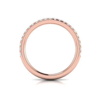 Matching Band for the  Embrace Three-Stone Engagement Ring