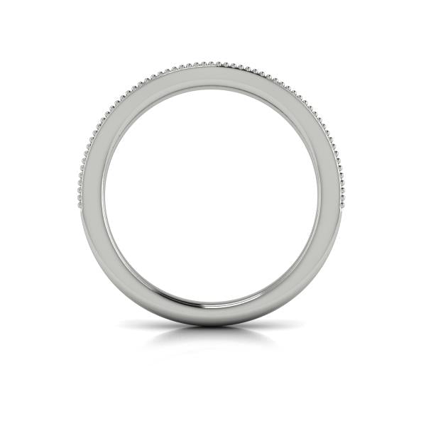 Matching Bands Wedding Band in Platinum by Vlora Bridal
