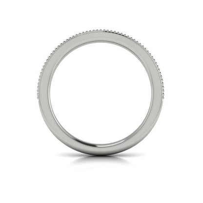 Matching Bands Wedding Band in Platinum by Vlora Bridal
