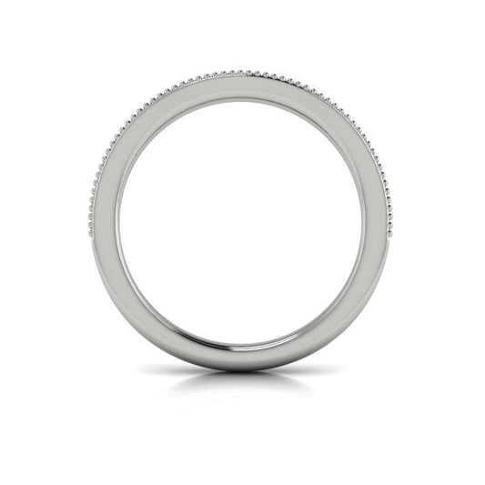 Matching Bands Wedding Band in Platinum by Vlora Bridal