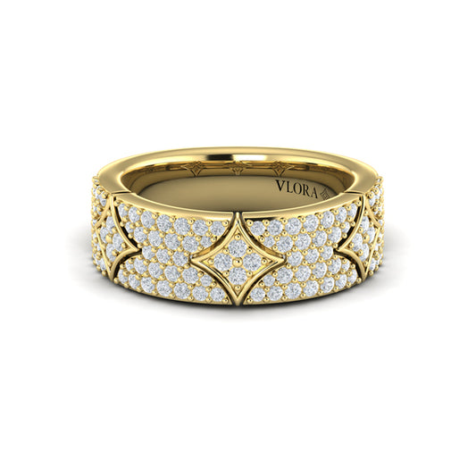 Diamond Vlora Star Ring