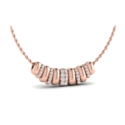 Beaded Line Necklace