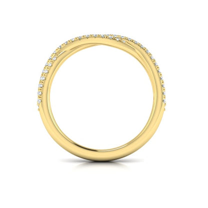 Delicate Twist Stackable Band