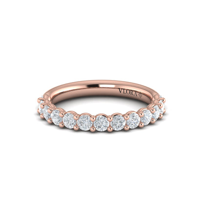 Premier Round Diamond Band
