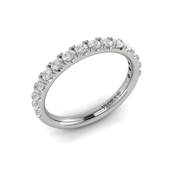 Matching Bands Wedding Band in Platinum by Vlora Bridal